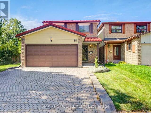 2 CROACH CRESCENT Toronto Ontario, M1S 4J1 - 4 Bedrooms Home For Sale
