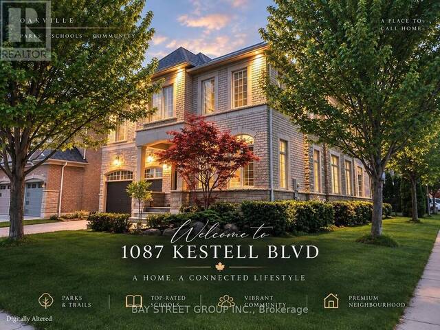 1087 KESTELL BOULEVARD N Oakville Ontario, L6H 7M5 - 4 Bedrooms Home For Sale