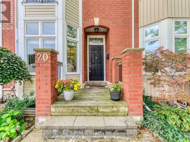 20 THE GREENERY Oakville Ontario, L6H 6J6 - 3 Bedrooms Home For Sale
