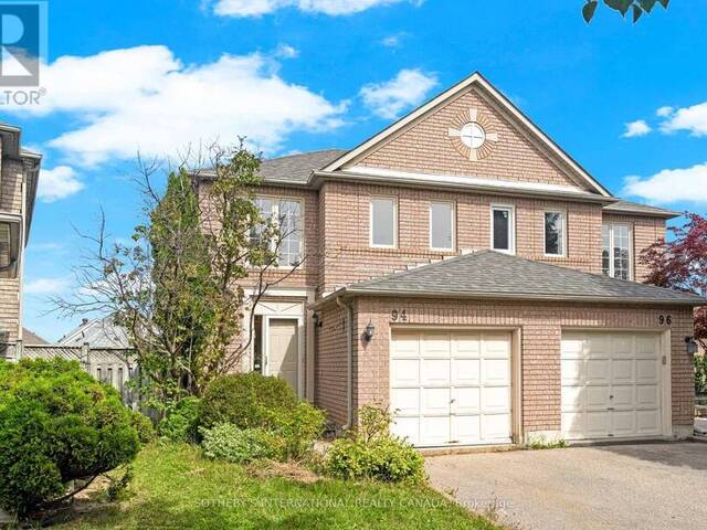 94 FORMOSA DRIVE Richmond Hill Ontario, L4S 1T1 - 3 Bedrooms Home For Sale