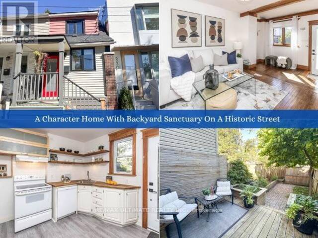 525 CRAVEN ROAD Toronto Ontario, M4L 2Z6 - 2 Bedrooms Home For Sale