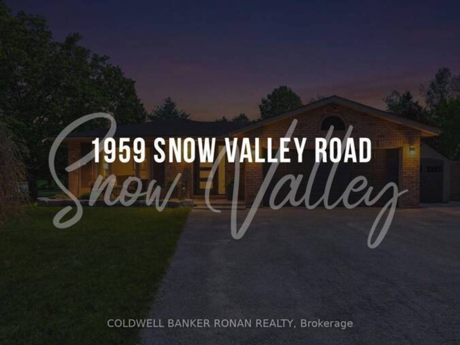 1959 SNOW VALLEY ROAD, Springwater, Ontario L0L 1Y3