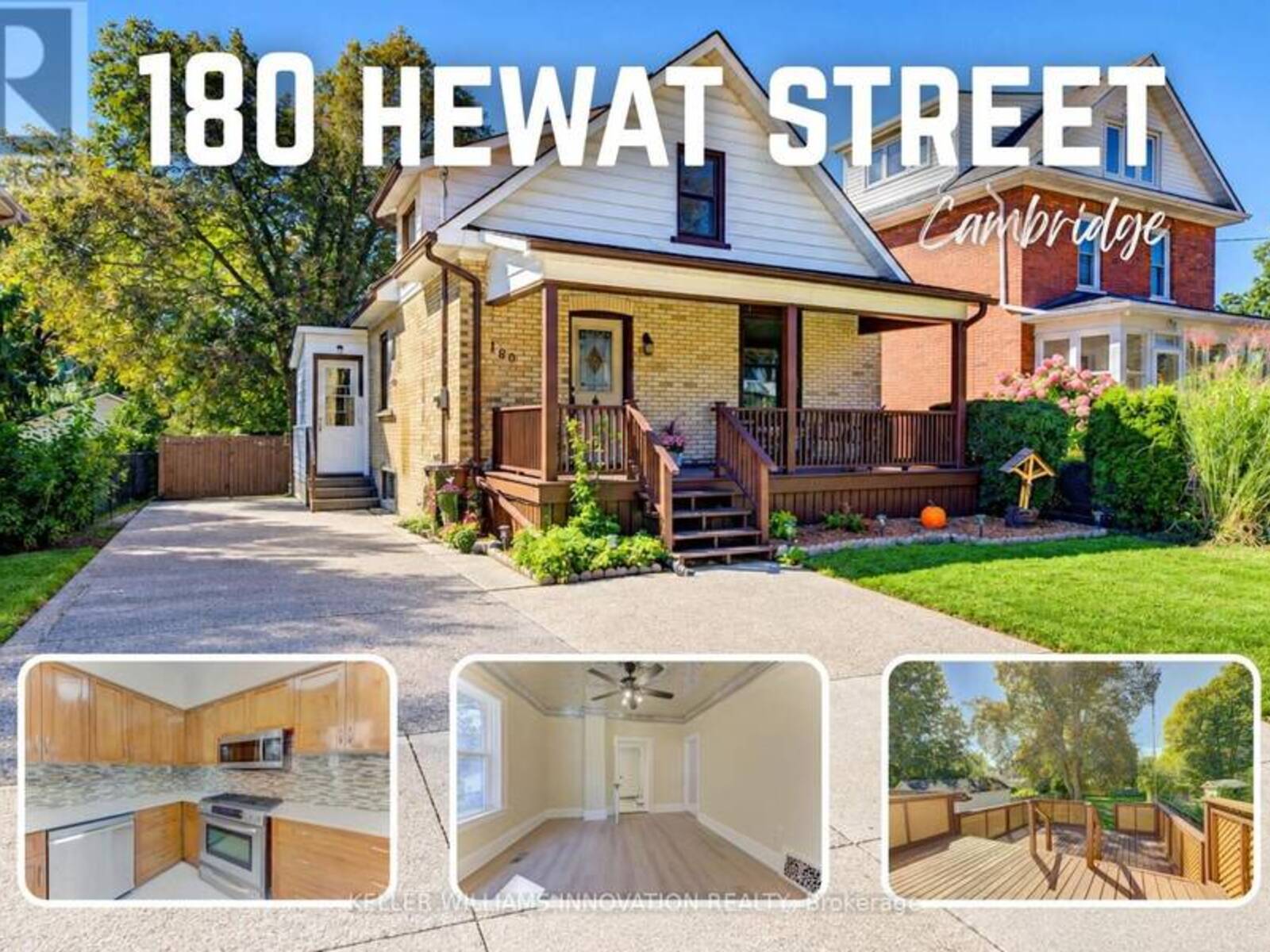 180 HEWAT STREET, Cambridge, Ontario N3H 4H1