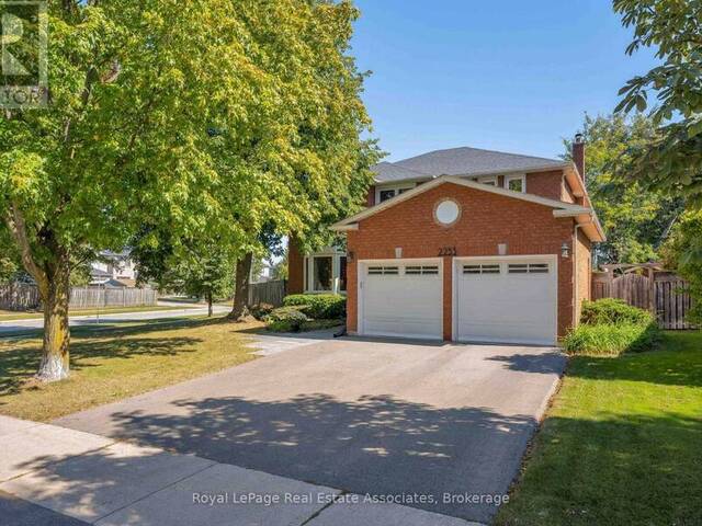 2253 TOWNE BOULEVARD Oakville Ontario, L6H 5J9 - 4 Bedrooms Home For Sale