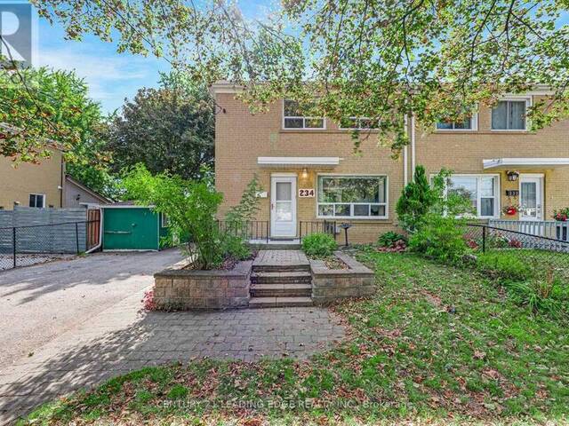 234 BEECHY DRIVE Richmond Hill Ontario, L4C 2X7 - 3 Bedrooms Home For Sale