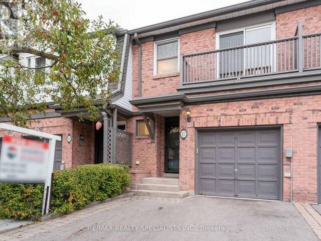 17 - 385 THE EAST MALL Toronto Ontario, M9B 6J4 - 3 Bedrooms Condo For Sale