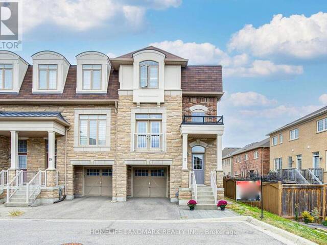 17 ETHERINGTON WAY Markham Ontario, L6C 0X4 - 4 Bedrooms Home For Sale