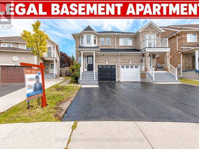 34 WEATHER VANE LANE Brampton Ontario, L6X 4R5 - 4 Bedrooms Home For Sale
