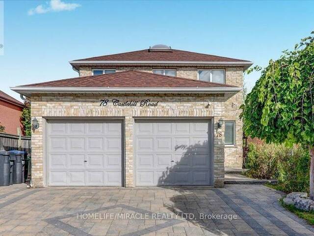 78 CASTLEHILL ROAD Brampton Ontario, L6X 4C8 - 4 Bedrooms Home For Sale