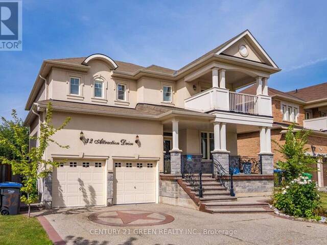 32 ATTRACTION DRIVE Brampton Ontario, L6Y 2Z8 - 6 Bedrooms Home For Sale