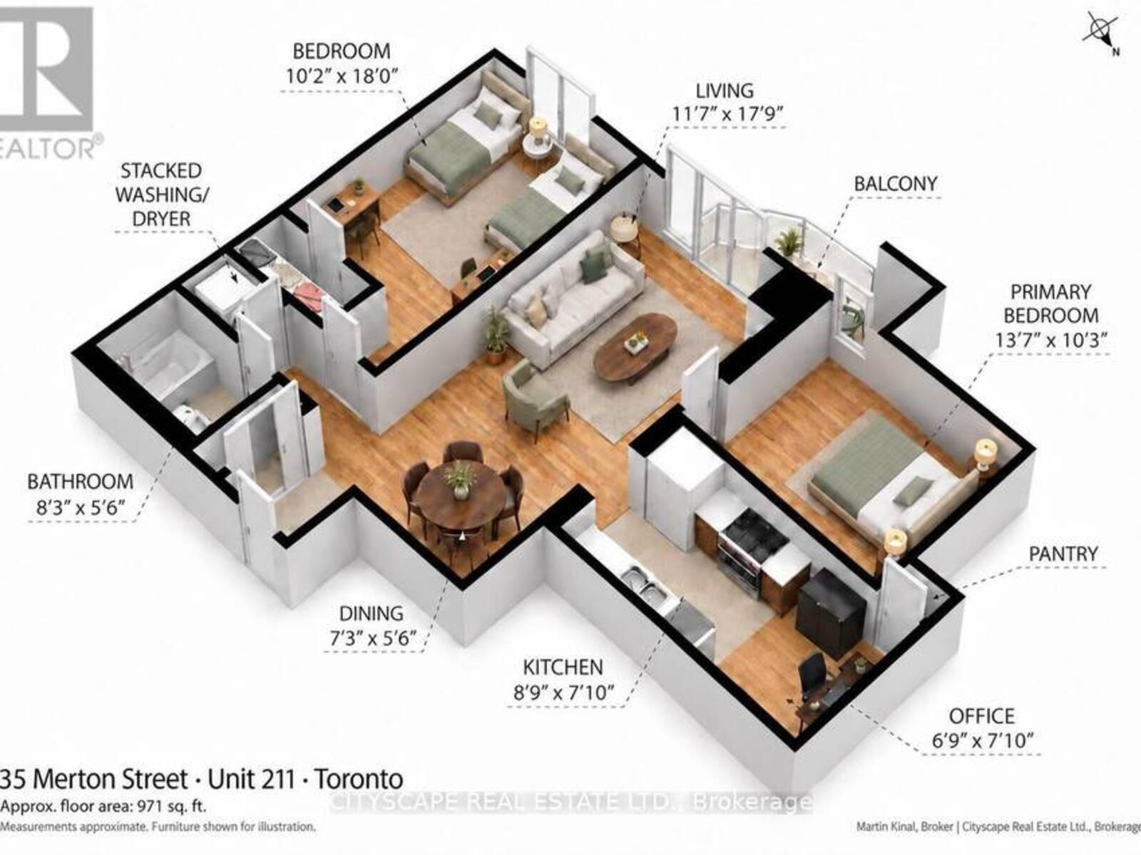 211 - 35 MERTON STREET, Toronto, Ontario M4S 3G4