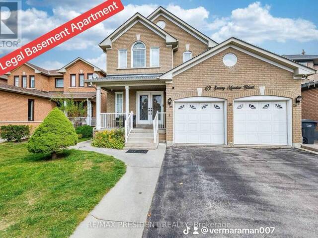 69 SUNNY MEADOW BOULEVARD Brampton Ontario, L6R 1Y7 - 5 Bedrooms Home For Sale