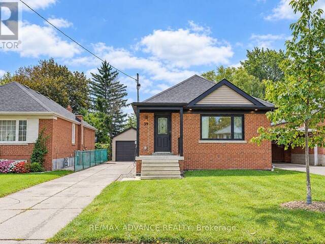 39 JANET BOULEVARD Toronto Ontario, M1R 1H7 - 4 Bedrooms Home For Sale