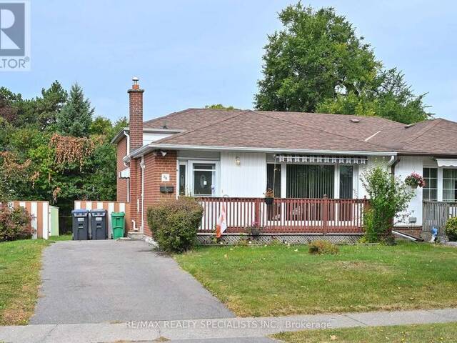 38 ALGONQUIN BOULEVARD Brampton Ontario, L6T 1R9 - 4 Bedrooms Home For Sale