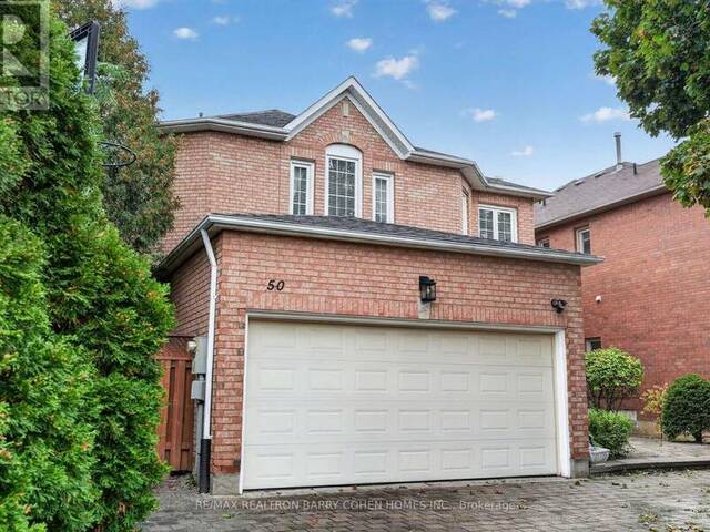 50 OAKHURST DRIVE Vaughan Ontario, L4J 7V3 - 5 Bedrooms Home For Sale
