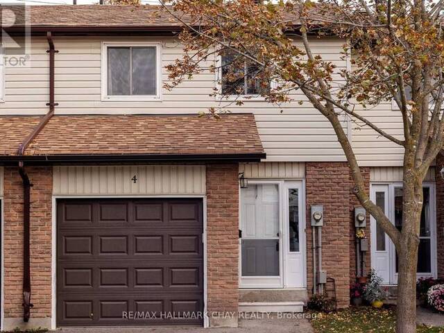 4 - 261 ROSE STREET Barrie Ontario, L4M 2V3 - 3 Bedrooms Condo For Sale