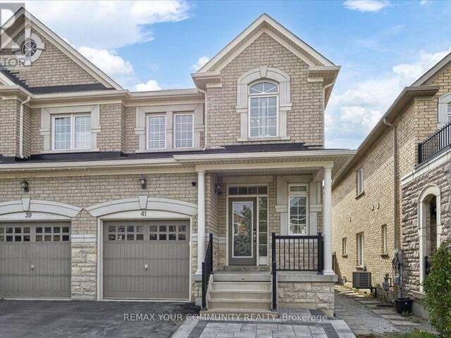 41 LAUDERDALE DRIVE Vaughan Ontario, L6A 4G8 - 4 Bedrooms Home For Sale