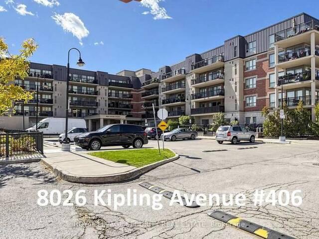 406 - 8026 KIPLING AVENUE Vaughan Ontario, L4L 2A1 - 2 Bedrooms Condo For Sale