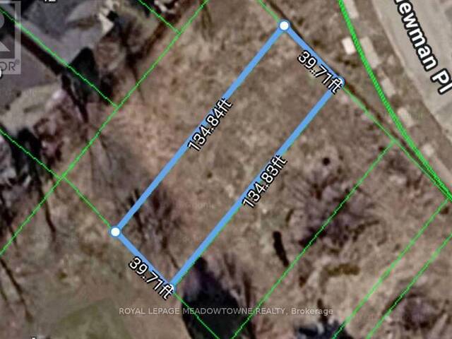 LOT 2 NEWMAN PLACE Halton Hills Ontario, L7G 4S4 - Vacant Land For Sale
