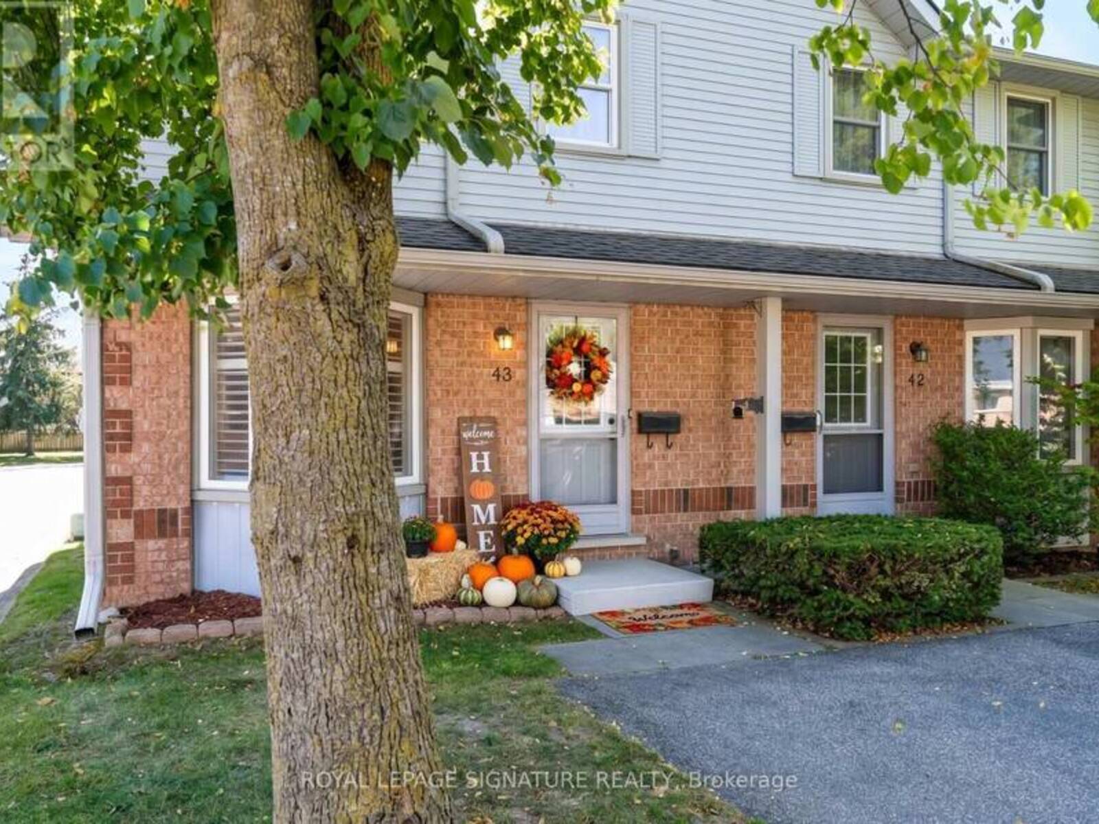 43 - 180 MARKSAM ROAD, Guelph, Ontario N1H 8G5