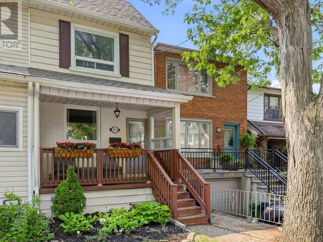 213 OAKCREST AVENUE Toronto Ontario, M4C 1B8 - 3 Bedrooms Home For Sale