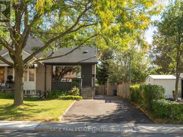35 CHAPMAN AVENUE Toronto Ontario, M4B 1C4 - 3 Bedrooms Home For Sale