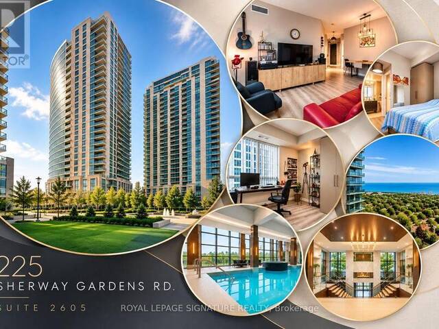 2605 - 225 SHERWAY GARDENS ROAD Toronto Ontario, M9C 0A3 - 2 Bedrooms Condo For Sale