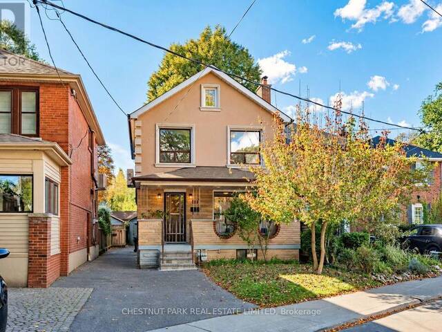 122 FORMAN AVENUE Toronto Ontario, M4S 2R7 - 4 Bedrooms Home For Sale