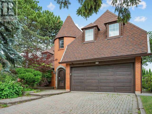 59 CHIPSTEAD ROAD Toronto Ontario, M3B 3E8 - 4 Bedrooms Home For Sale