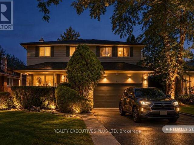 12 MANDEL CRESCENT Toronto Ontario, M2H 1B9 - 4 Bedrooms Home For Sale