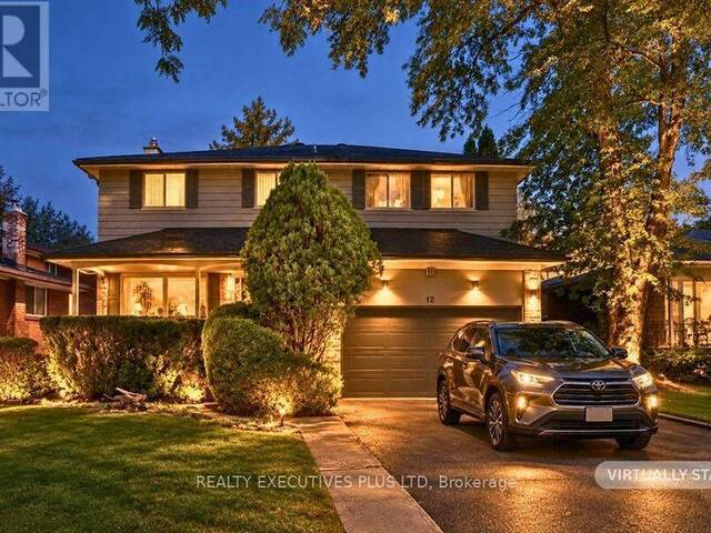12 MANDEL CRESCENT Toronto Ontario, M2H 1B9 - 4 Bedrooms Home For Sale