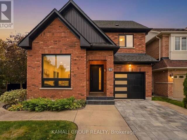 61 BARNWOOD DRIVE Richmond Hill Ontario, L4E 5A3 - 5 Bedrooms Home For Sale