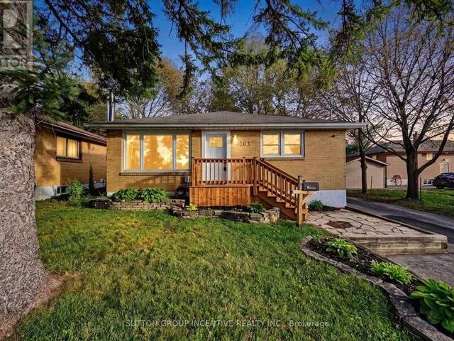 163 GROVE STREET E Barrie Ontario, L4M 2P6 - 3 Bedrooms Home For Sale