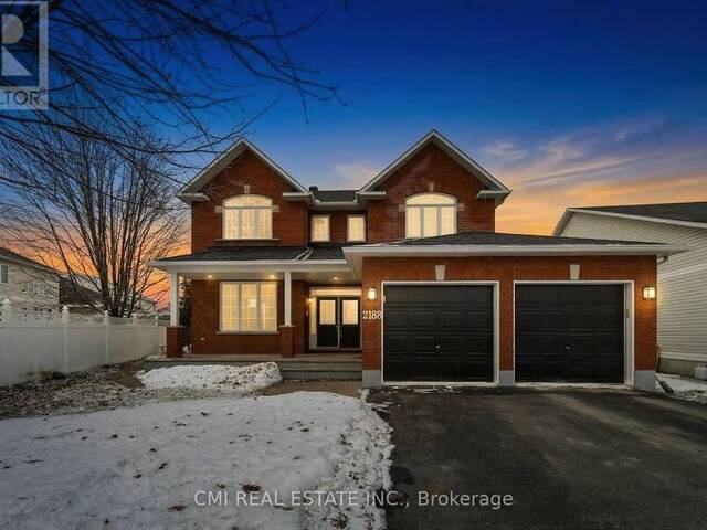 2188 BRIANNA WAY Ottawa Ontario, K4A 4E3 - 4 Bedrooms Home For Sale