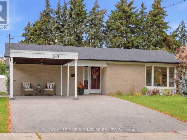 50 KILLAMARSH DRIVE Toronto Ontario, M3J 1J3 - 4 Bedrooms Home For Sale