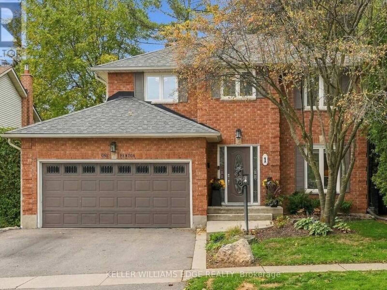 1 FENTON DRIVE, Hamilton, Ontario L8B 0C8