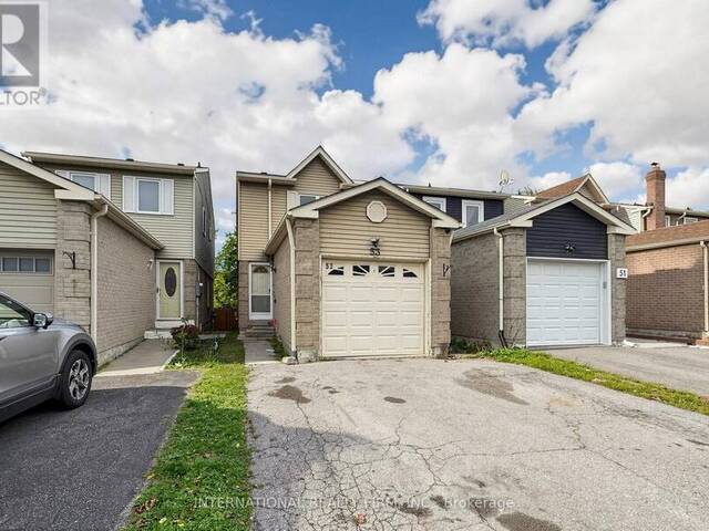 53 JACOB FISHER DRIVE Toronto Ontario, M1B 4K4 - 3 Bedrooms Home For Sale