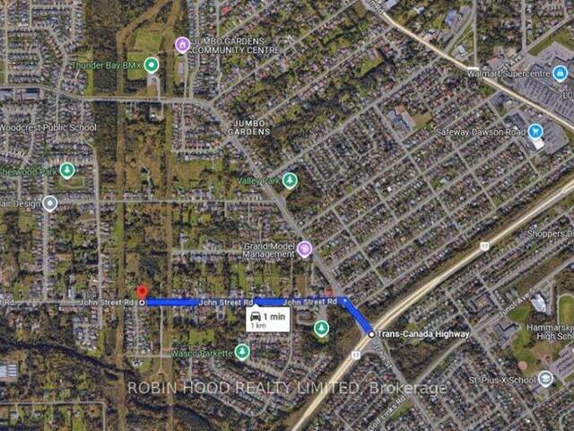 1372 JOHN STREET ROAD Thunder Bay Ontario, P7G 1B6 - Vacant Land For Sale