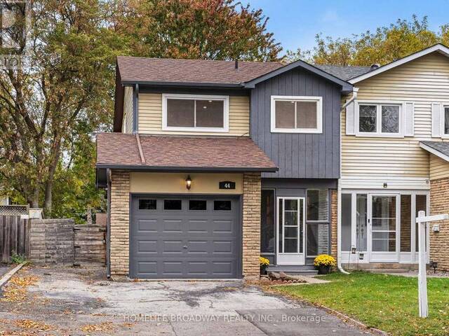 44 HOLLYBERRY TRAIL Toronto Ontario, M2H 2S1 - 4 Bedrooms Home For Sale