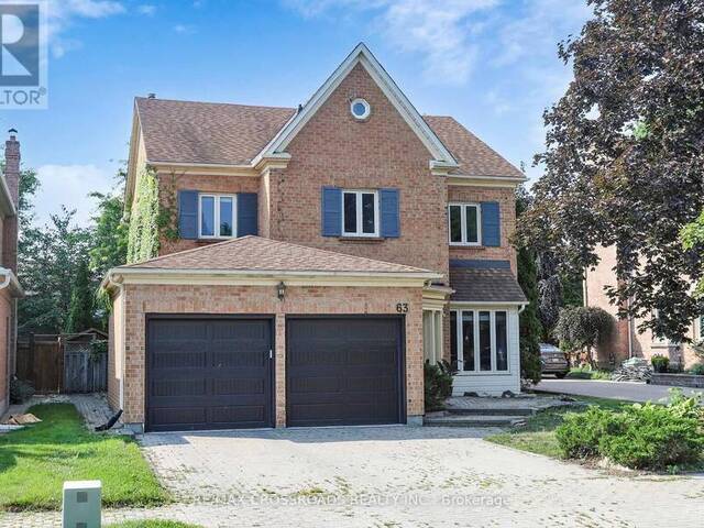 63 BAYNARDS LANE Richmond Hill Ontario, L4C 9B6 - 5 Bedrooms Home For Sale
