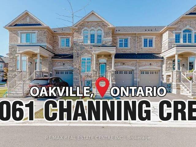 4061 CHANNING CRESCENT Oakville Ontario, L6H 3R3 - 4 Bedrooms Home For Sale