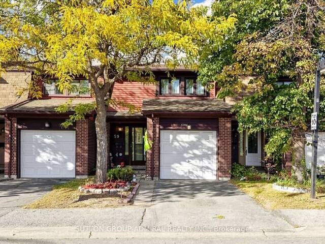 59 - 11 PLAISANCE ROAD Richmond Hill Ontario, L4C 5H1 - 3 Bedrooms Condo For Sale