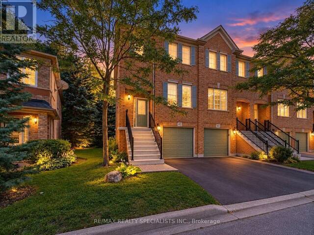 42 - 5530 GLEN ERIN DRIVE Mississauga Ontario, L5M 6E8 - 3 Bedrooms Condo For Sale