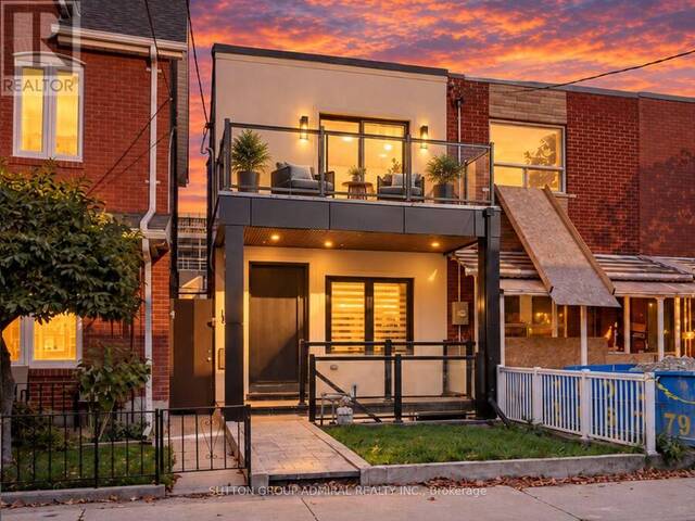 283 EUCLID AVENUE Toronto Ontario, M6J 2K1 - 4 Bedrooms Waterfront Home For sale