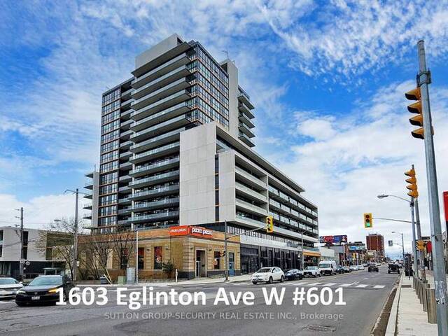 601 - 1603 EGLINTON AVENUE W Toronto Ontario, M6E 0A1 - 1 Bedroom Condo For Sale