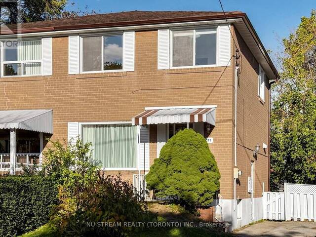 177 VAUXHALL DRIVE Toronto Ontario, M1P 1R5 - 3 Bedrooms Home For Sale
