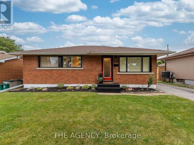 20 RIDGE POINT DRIVE St. Catharines Ontario, L2T 2S9 - 4 Bedrooms Home For Sale