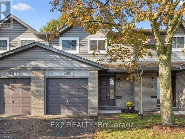 20 - 46 CEDARWOODS CRESCENT Kitchener Ontario, N2C 2L7 - 3 Bedrooms Condo For Sale