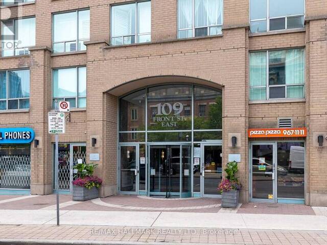 528 - 109 FRONT STREET E Toronto Ontario, M5A 4P7 - 1 Bedroom Condo For Sale
