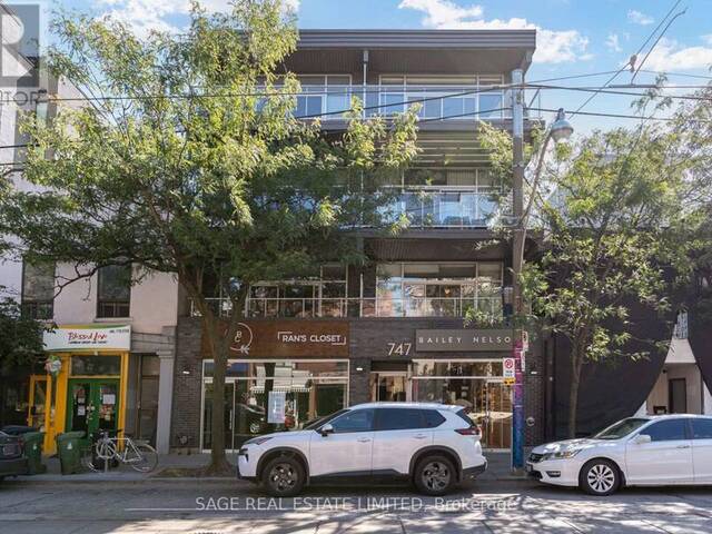 204 - 747 QUEEN STREET E Toronto Ontario, M4M 1H3 - 2 Bedrooms Condo For Sale